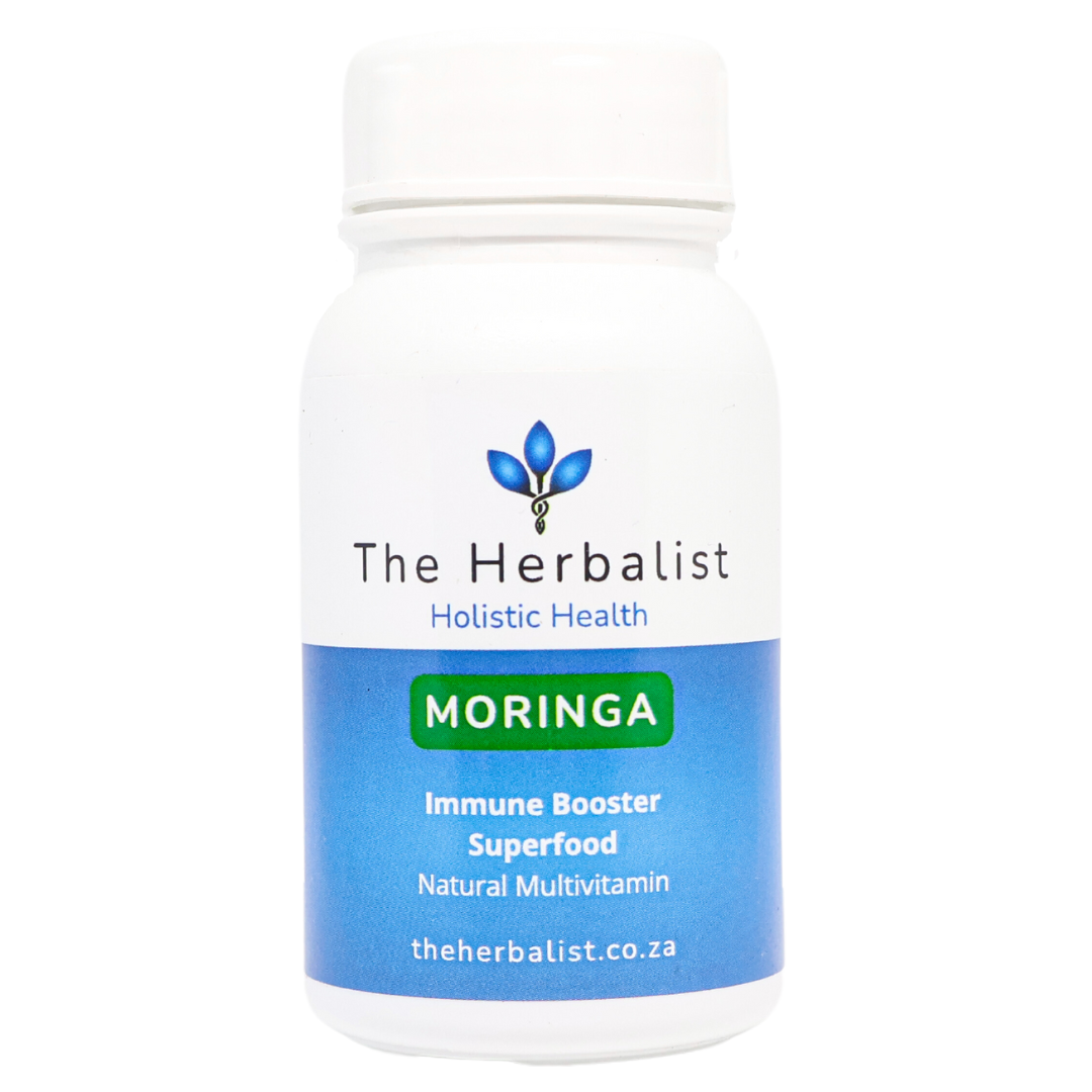 Moringa Capsules boosts energy, supports heart health, immunity, and healthy skin. It lowers inflammation, promotes muscle growth and healthy weight control - all in one capsule