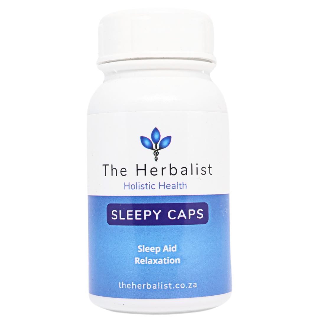 Sleepy Caps from The Herbalist assist in reducing stress, promoting deep sleep, and improving next-day energy. It reduces restlessness and increases calmness